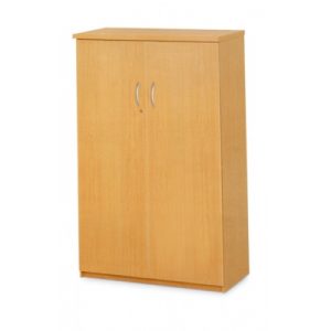 wooden storage Stationary Cupbaord in Melamine 400x400 1